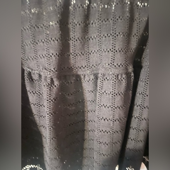 🔴 3/$12 No Boundaries’ Women’s Black Crochet Swim Skirt! NWT! Size XL! - Picture 2 of 4